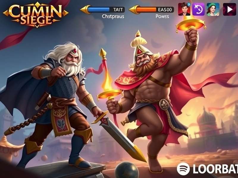 Cumin Siege Commander Gameplay Screenshot